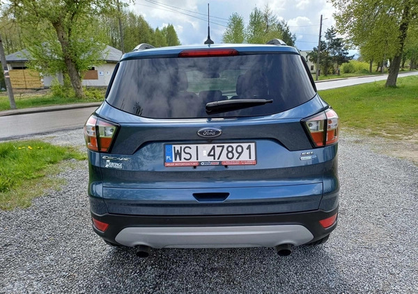 Ford Kuga cena 63900 przebieg: 26117, rok produkcji 2018 z Siedlce małe 92